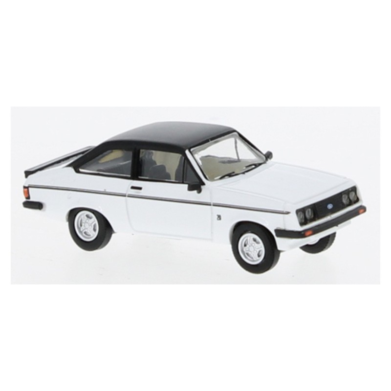 Ford Escort MK II, weiß. Ford Escort MK II, weiß.