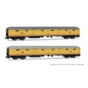 Set von DGCT-Postwagen. RENFE.