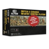 Plotone di fanteria britannica e canadese (inverno).
