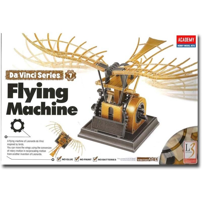Flying Machine. Leonardo Da Vinci.