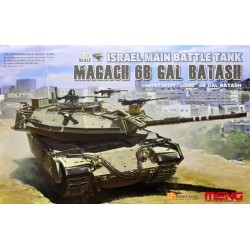 Char de combat principal israélien Magach 6B Gal Batash.