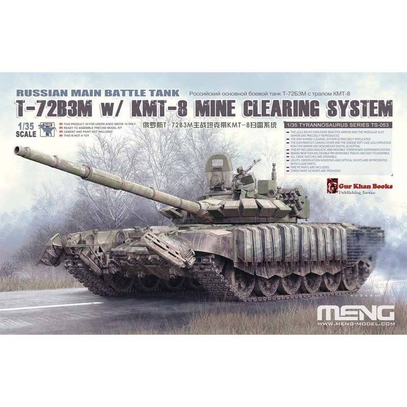 T-72B3M with KMT-8. T-72B3M with KMT-8.