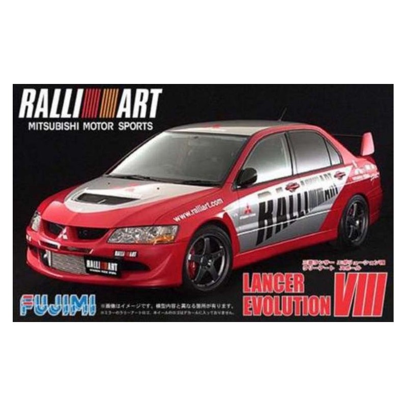 Mitsubishi Lancer Evolution VIII Ralliart.