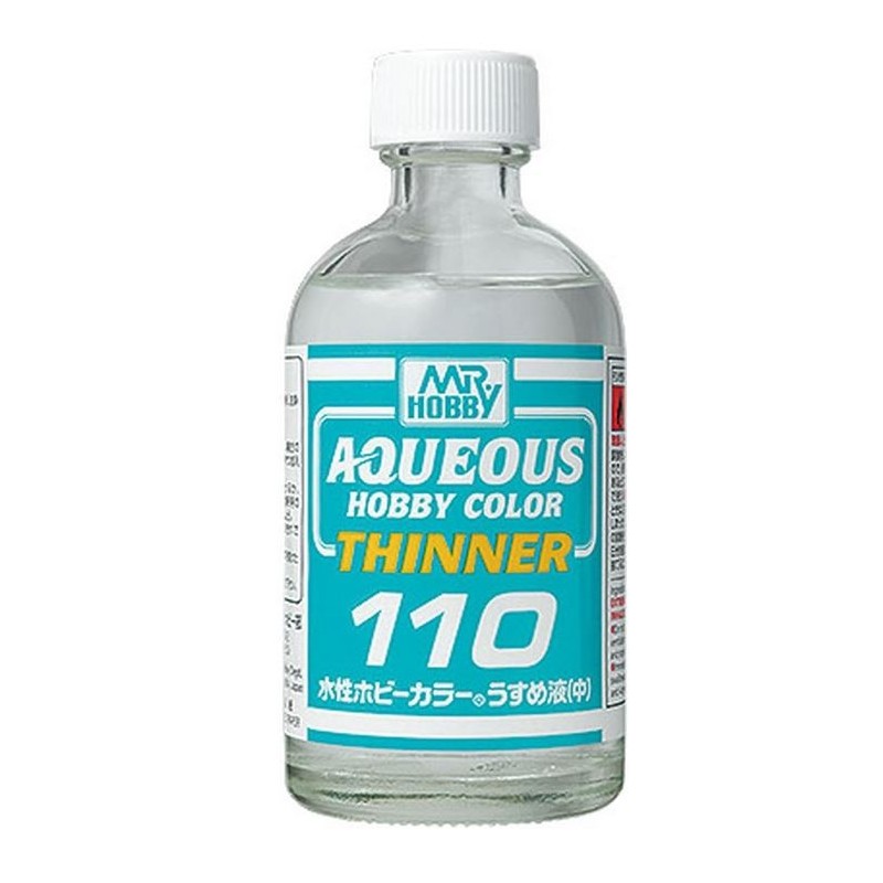 Aqueous Thinner for Gunze. 110 ml.