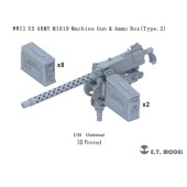 M1919 et mitrailleuse. | Pièce manquante