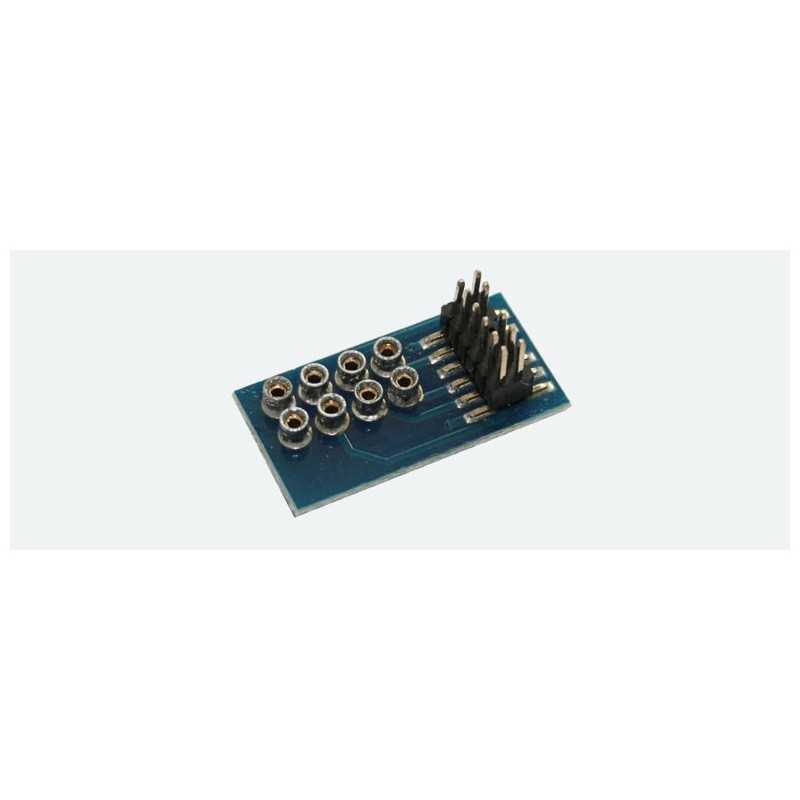 Adaptador de 8 pins para interfaces PluX12,16,22. ESU 51969 Adaptador de 8 pins para interfaces PluX12,16,22. ESU 51969