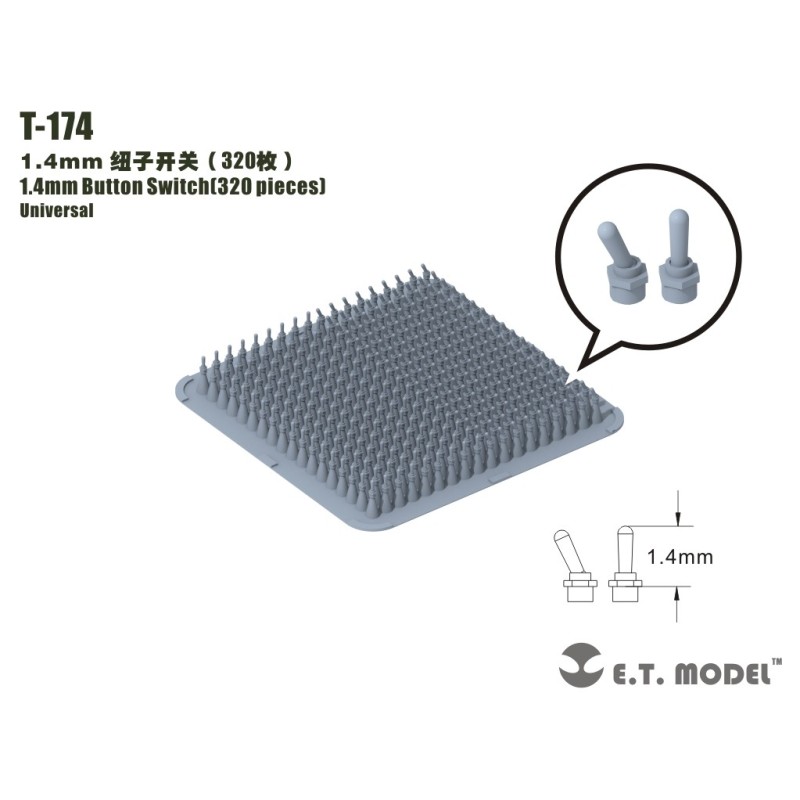 1.4 mm Button Switch.