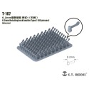 Borboletas de bloqueio, 6,2 mm.
