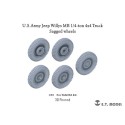 Rodas para Jeep Willys MB 1/4 ton.