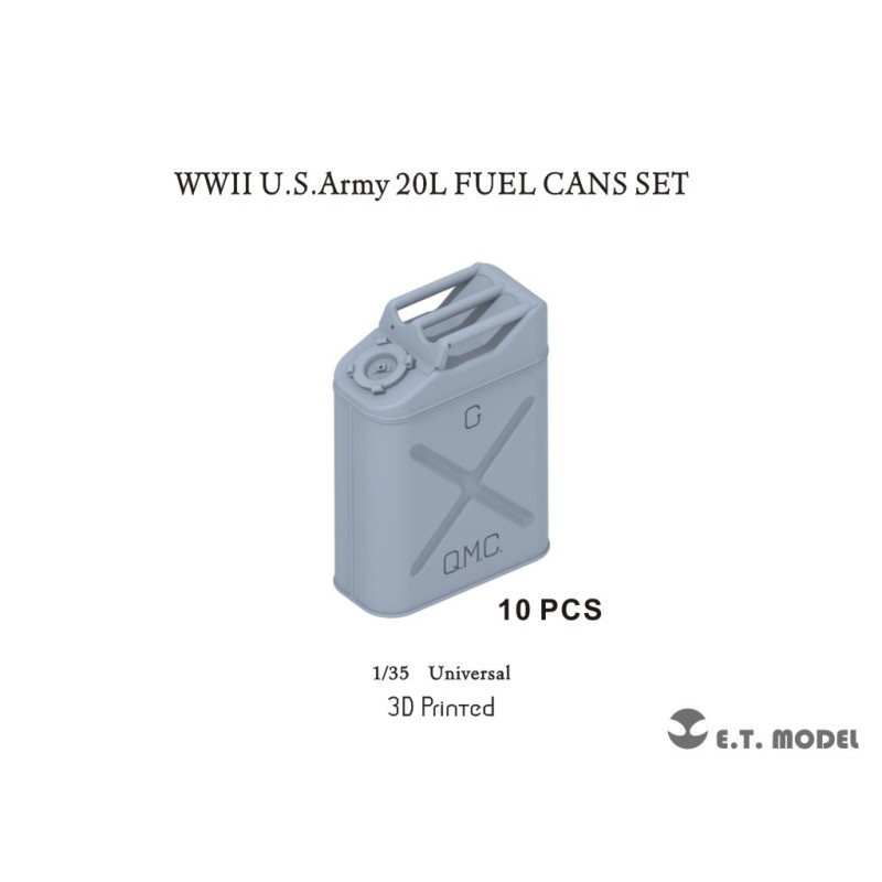 WWII US Army 20l fuel cans set.