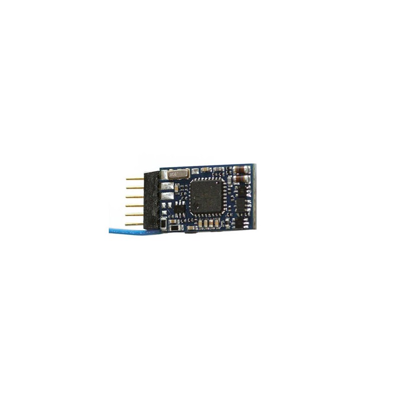 Decoder LokPilot Micro V4.0 DCC de 6 pins, directo. ESU 54685