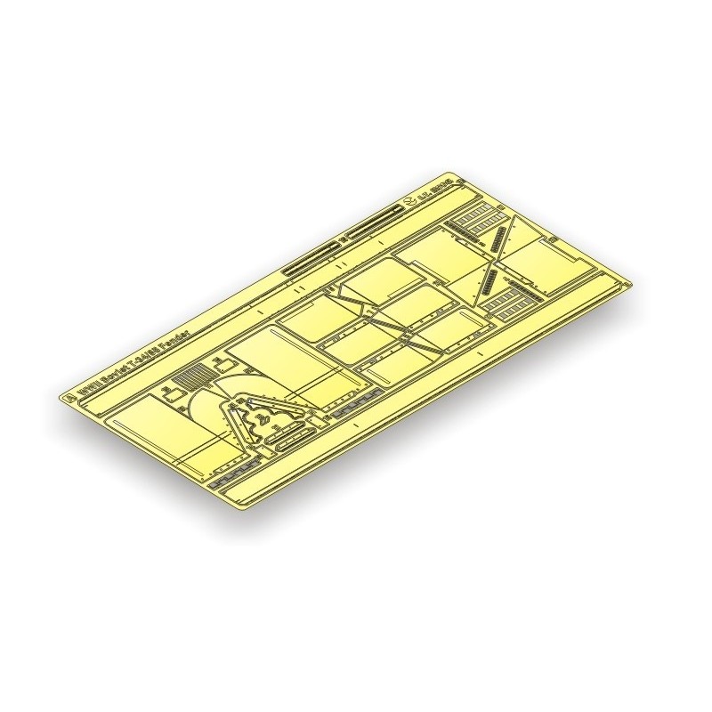 Fotogeätzt: Sowjetischer Panzer T-34/85.
