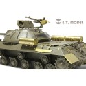Foto-gravado: tanque soviético JS-3 Stalin.