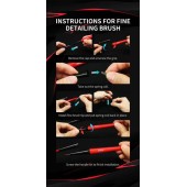 Manico della spazzola intercambiabile.