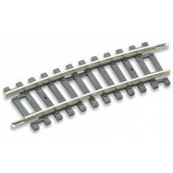Rayon de voie incurvé 438 mm.