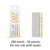 Selbstklebendes Schleifpapier. Körnung 280 (x30).