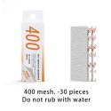 Self adhesive sandpaper, 400 grit (x30).