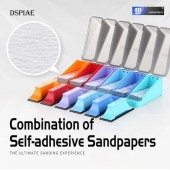 Papier de verre autocollant. Céréales assorties (x120).