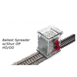 Distributeur de ballast avec mécanisme de fermeture.
