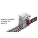 Distributeur de ballast avec mécanisme de fermeture.