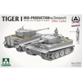Tiger I, Mid-Production con Zimmerit.