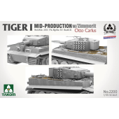 Tiger I, en cours de production avec Zimmerit.