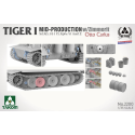 Tiger I, Mid-Production com Zimmerit.