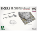 Tiger I, Mid-Production com Zimmerit.