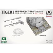 Tiger I, Mid-Production con Zimmerit.