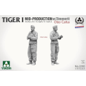 Tiger I, Mid-Production com Zimmerit.