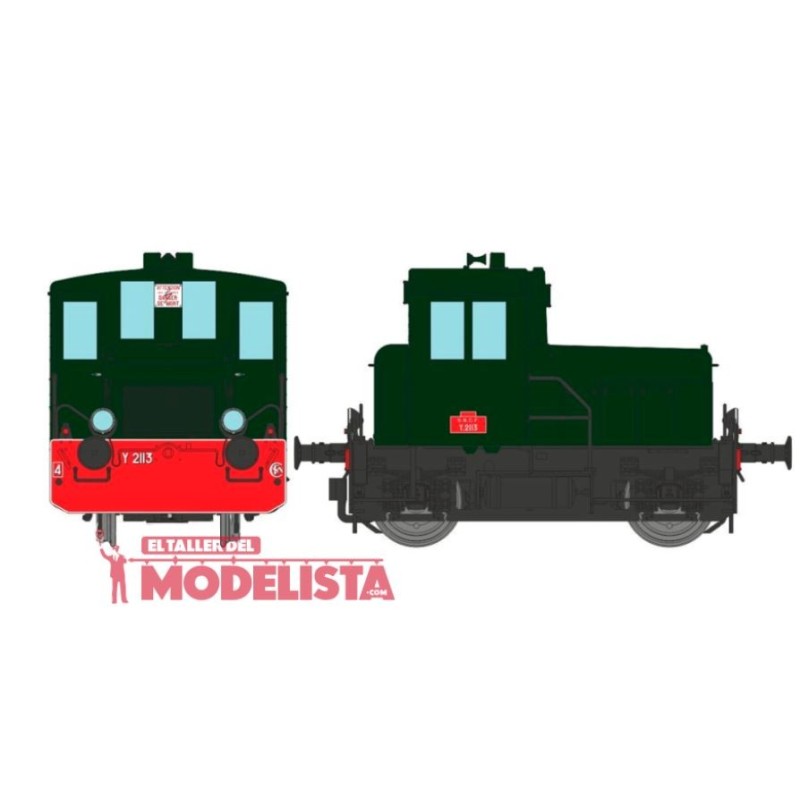 Locomotiva diesel e 2113, SCNF. Som.