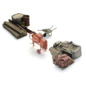 Carga: material de construção.