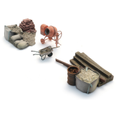 Carga: material de construção.