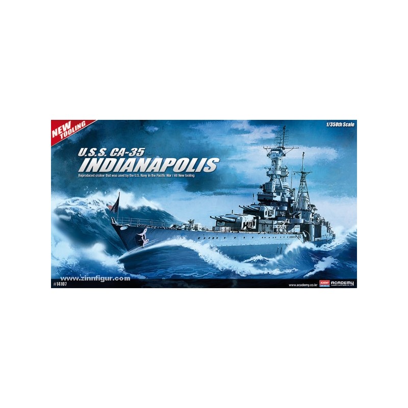 USS Indianapolis. ACADEMY 14107