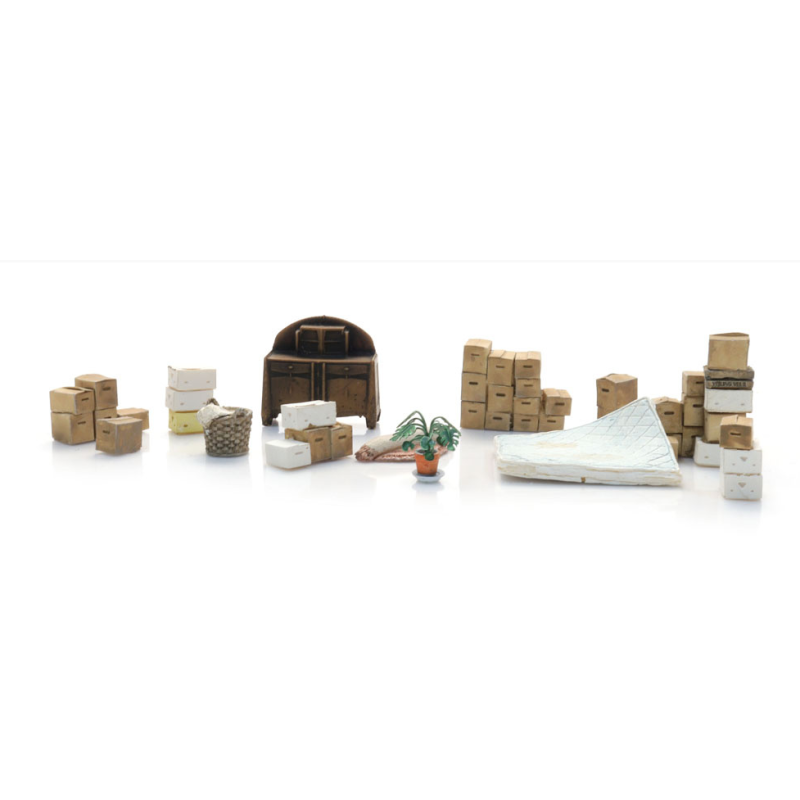 Déménagement de cartons et d’effets ménagers.