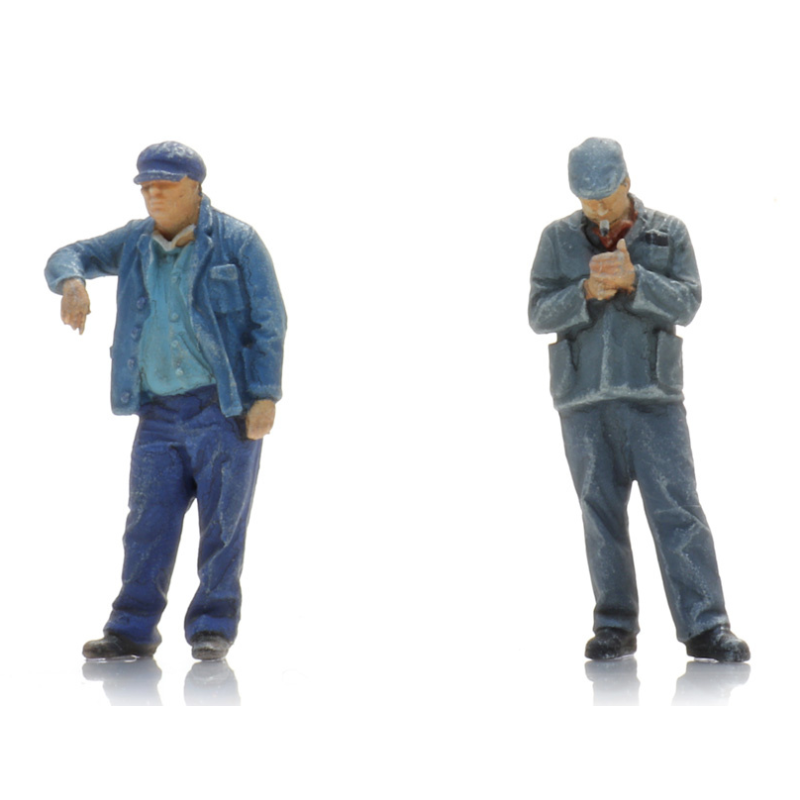 Personnel de l’ère de la vapeur.