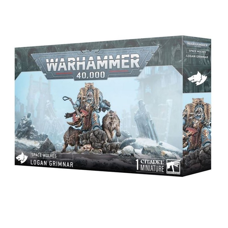 Space Wolves: Logan Grimnar.