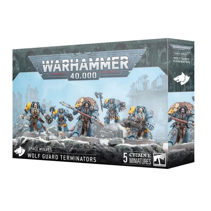 Space Wolves : Terminators de la Garde des Loups.