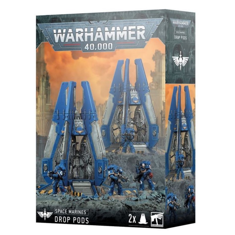 Space Marines : Capsules d’atterrissage. Space Marines : Capsules d’atterrissage.