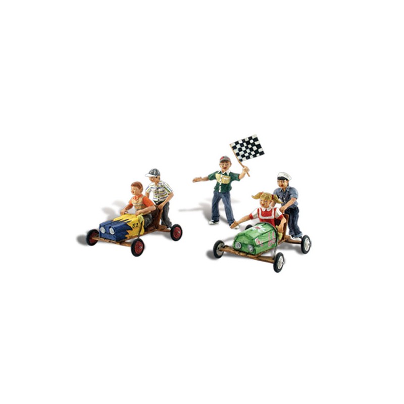 Downhill Derby Racing. WOODLAND A1952