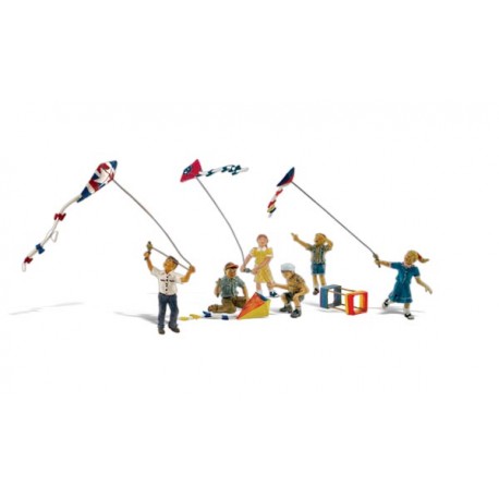 Windy day play. WOODLAND SCENICS A1937