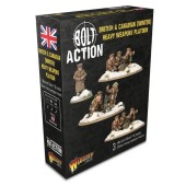 Britischer und kanadischer Infanteriezug für schwere Waffen (Winter).