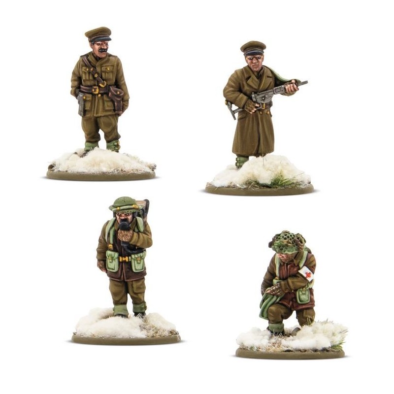 Nouveau QG de l’infanterie britannique et canadienne (hiver).