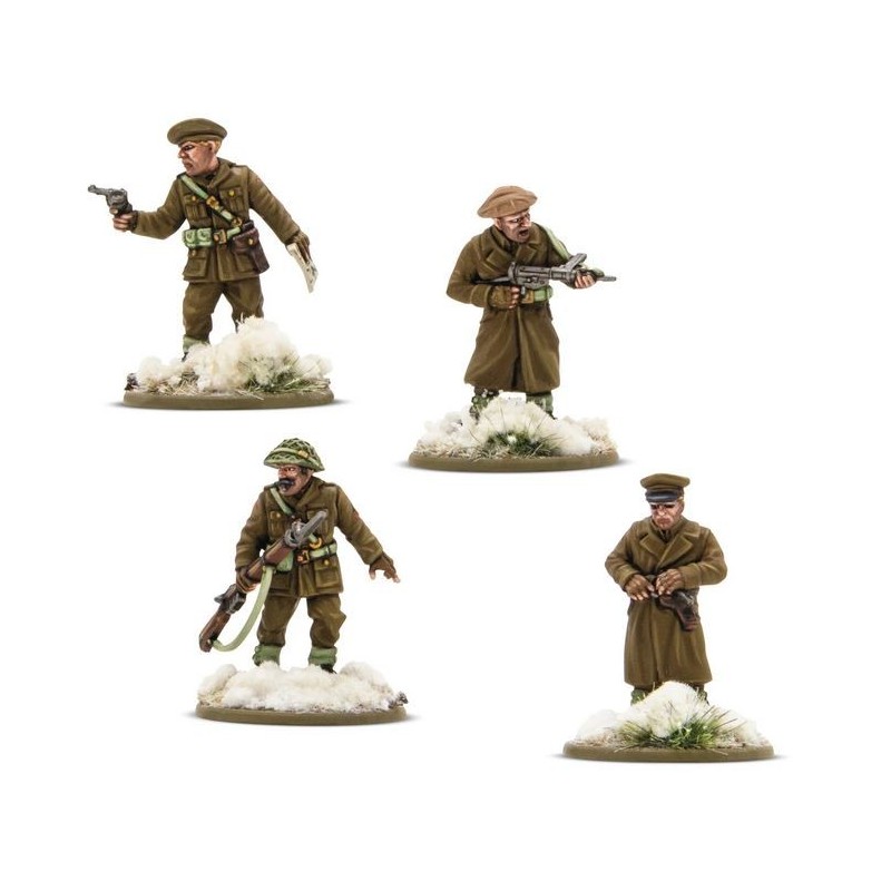 Nuevos Comandantes de cabello de la Infantería Británica y Canadiense (Invierno).