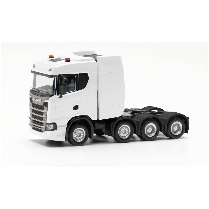 Scania CS20 ND rigid tractor, red.