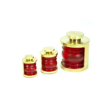 Ship lamp, red. 5 mm (x4). RB 021-05