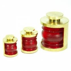 Ship lamp, red. 8 mm (x4). RB 021-08