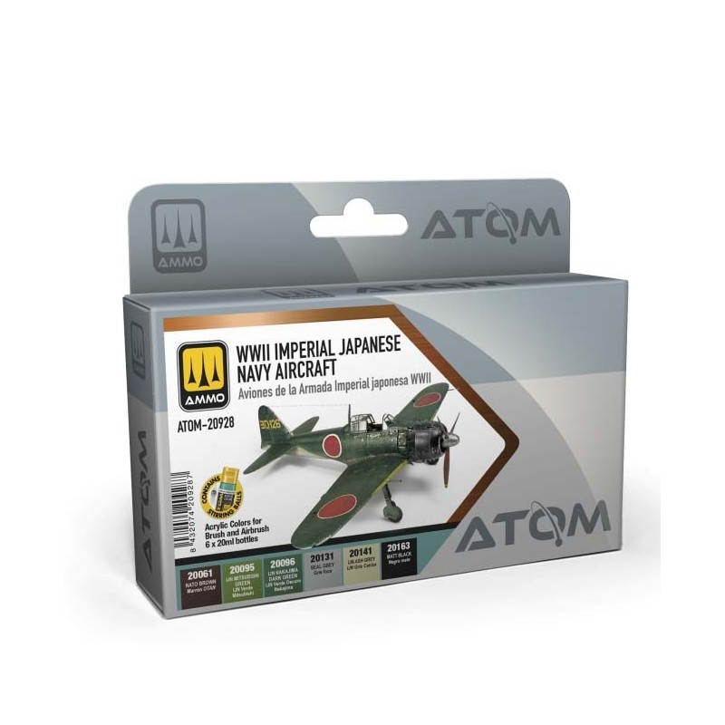 Ensemble de couleurs d’avion de la marine impériale.