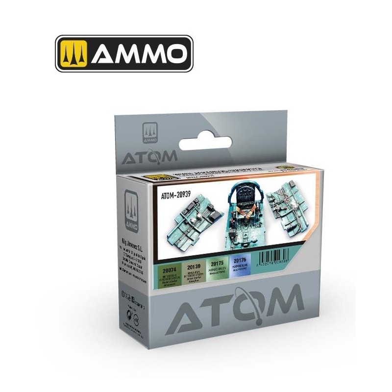 ATOM WWII Japanese cockpits set.