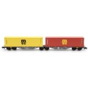 Plate-forme de conteneur Sggrss 80' Ermewa. Plate-forme de conteneur Sggrss 80' Ermewa.